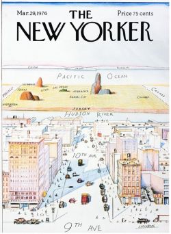 de Saul Steinberg-kaart