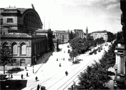 Anhalter Bahnhof in 1909