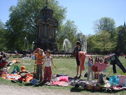 Sarphatipark, Koninginnedag