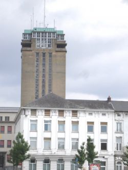 daar, daar bovenin! (gezien vanaf het St.Pietersplein)