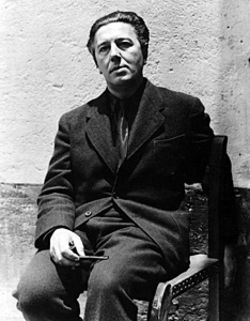 Andr&eacute; Breton (1896-1966),&nbsp; leider van de surrealistische beweging