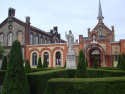 het Museum Dr. Guislain, eens&nbsp;centrum van vernieuwing in de psychiatrische zorg. er wordt in sommige vleugels nog steeds verpleegd.