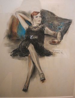 Julie Haase-Werkenthin - Tanzkleid 1927 (wellicht zelfportret)