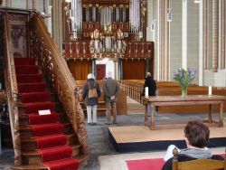 de Walburgkerk met het Henrick Bader orgel. donateur word je via het adres Kerkhof 3, 7201 DM, Zutphen 