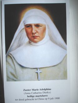 de heilige Marie Adolphine 