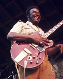 Freddie KIng (1934-1976) in 1972