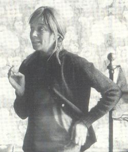 Fritzi ten Harmsen van der Beek (uitsnede uit foto Tajiri, 1967)