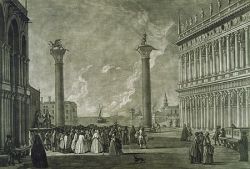 San Marcoplein rond 1800