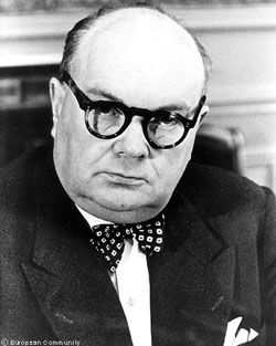 de bril van Paul-Henri Spaak