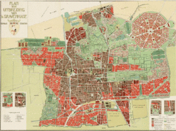 plan van Berlage voor de uitbreiding van Den Haag (1908), &#39;t viel wat anders uit, maar toch..